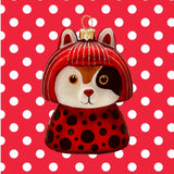 Museum Collection- Yayoi Kusameow Kusama Calico Cat Ornament
