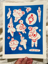 Venus Riso Art Print