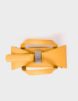 Benji Medium Crossbody Golden Glow Leather Bag - Look Up 👀