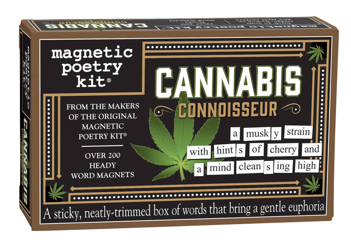 Cannabis Connoisseur Magnetic Poetry Kit