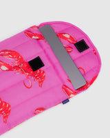 Pink Lobster Puffy Laptop Sleeve 13"/14"