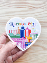 Kansas City Colorful Sticker