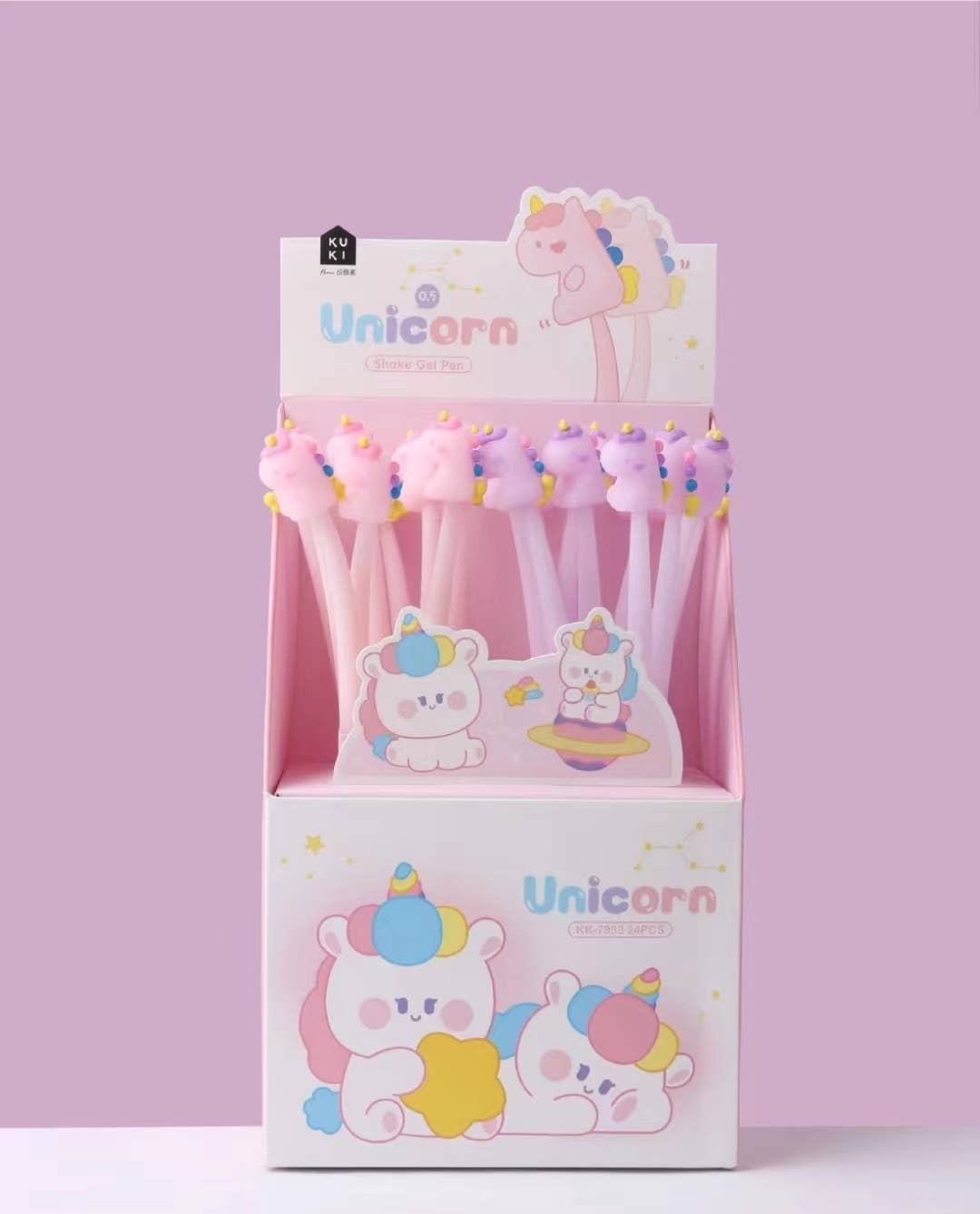 Unicorn Wiggle Gel Pen
