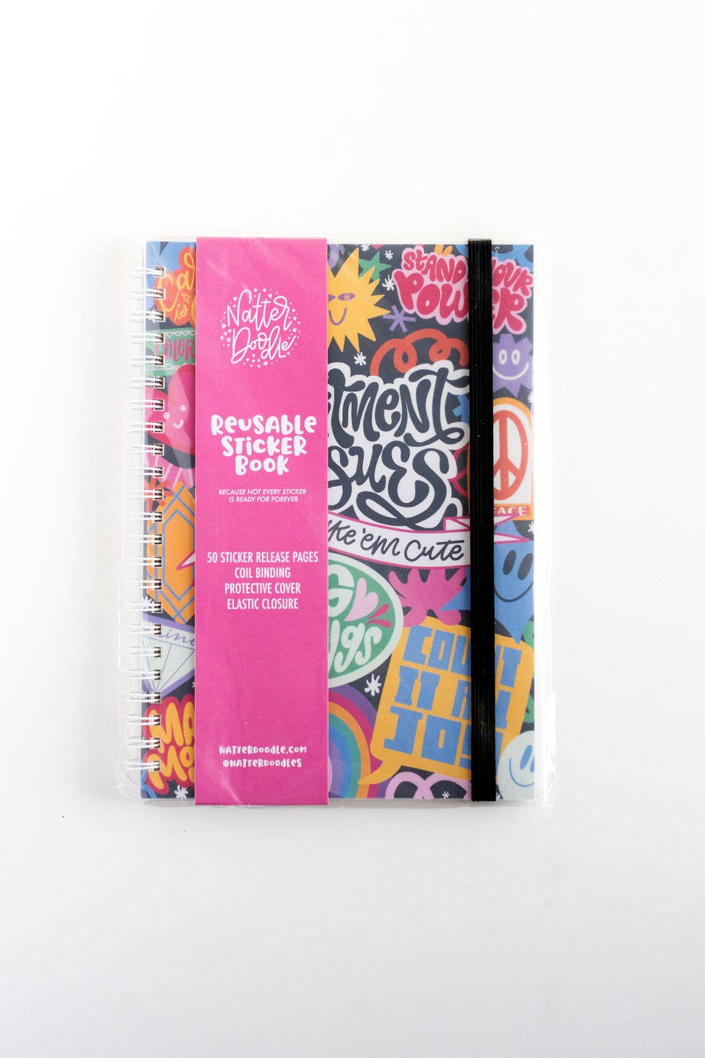 Commitment Issues Reusable Sticker Book