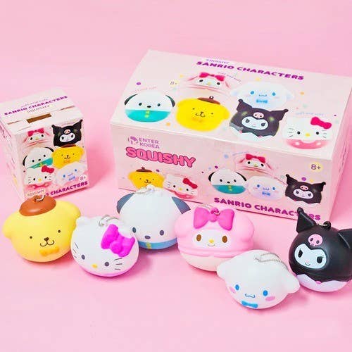 Sanrio Soft Squishy Keychain Blind Box