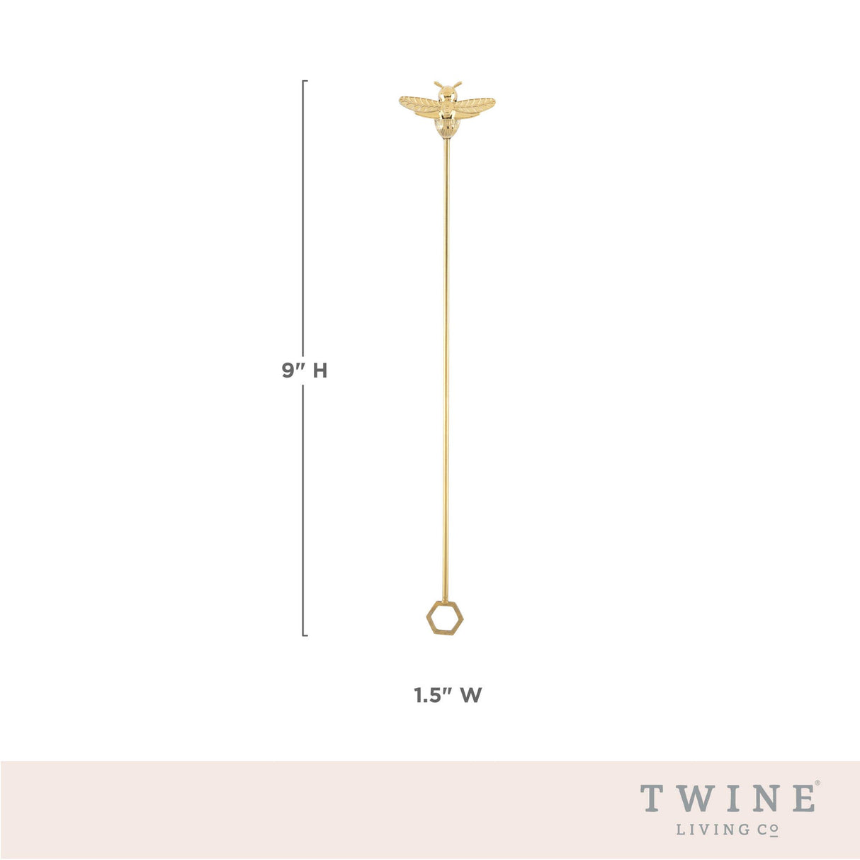 Bumble Bee Stir Sticks - Set of 4