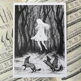 Ghost Stories Told by Foxes - 5x7" Print