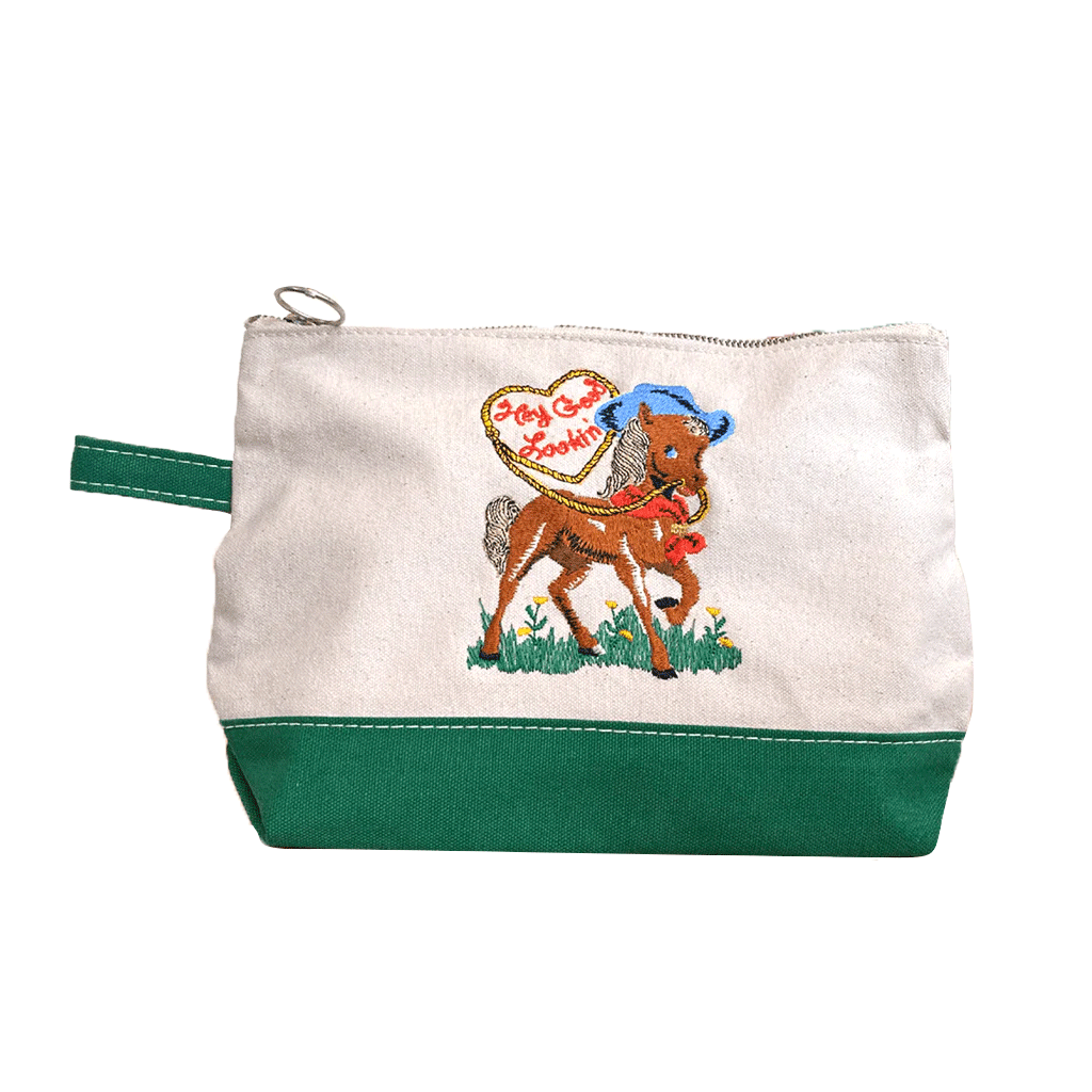 Hey Good Lookin Utility Pouch - Make-Up Bag, Travel Accessor