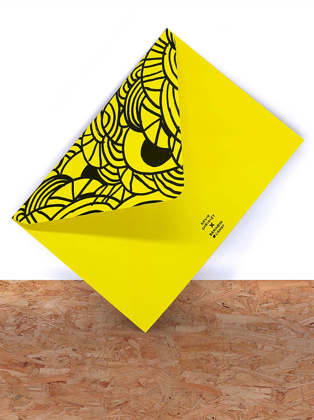 Bastards Can't See Greeting Card by David Shrigley