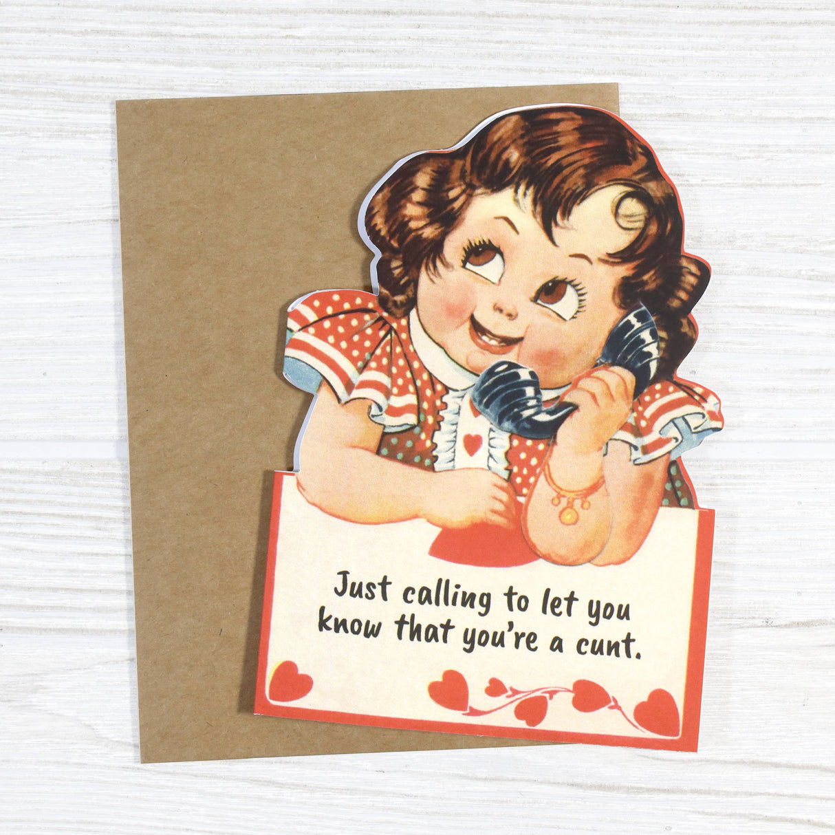 You're a Cunt Greeting Card
