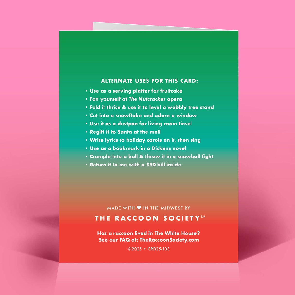 Serene Christmas Card