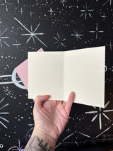 Gossip via Prayer Request Letterpress Birthday Card