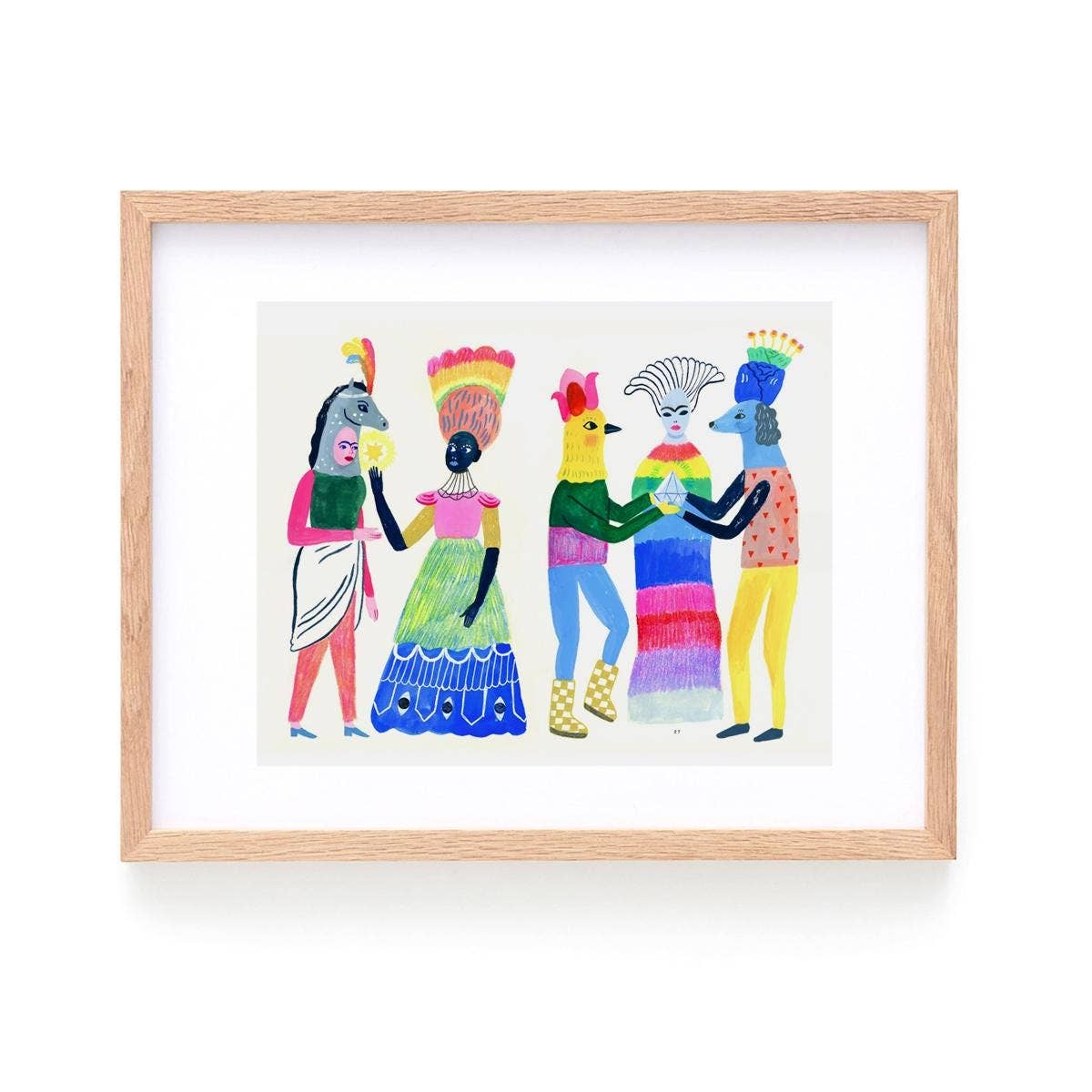 Art Print The Afterparty By Sarah Walsh Wall Art