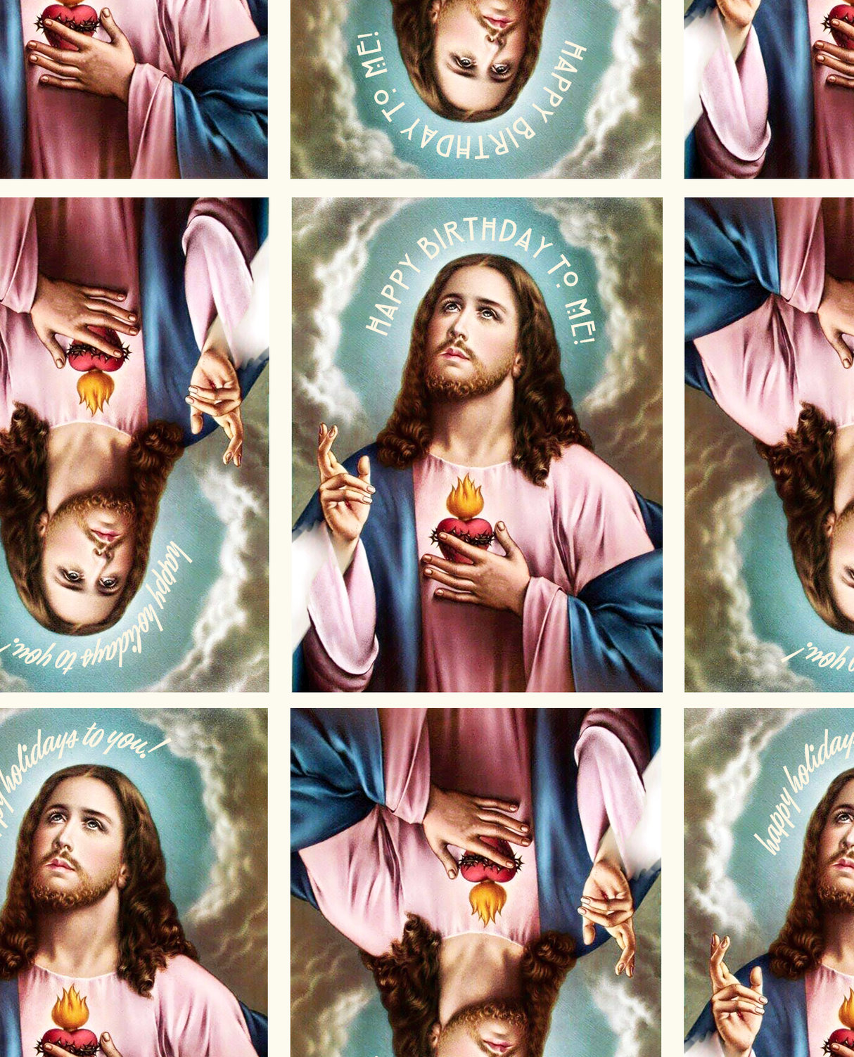 Jesus Holiday Gift Wrap