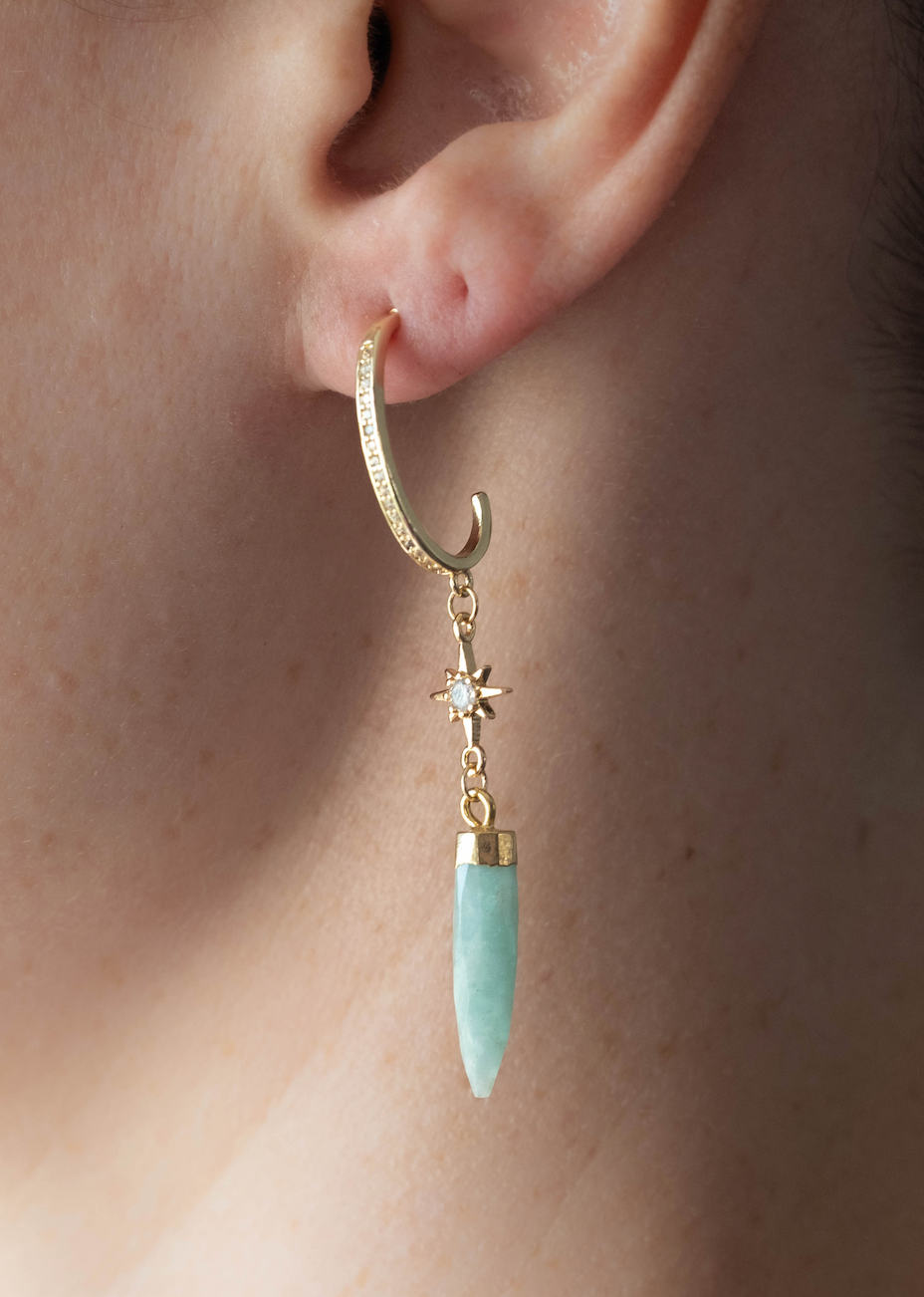 Natural Amazonite Drops