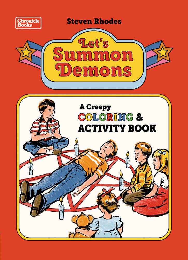 Let's Summon Demons Coloring & Activity Book
