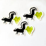 Skunk Heart Vinyl Sticker