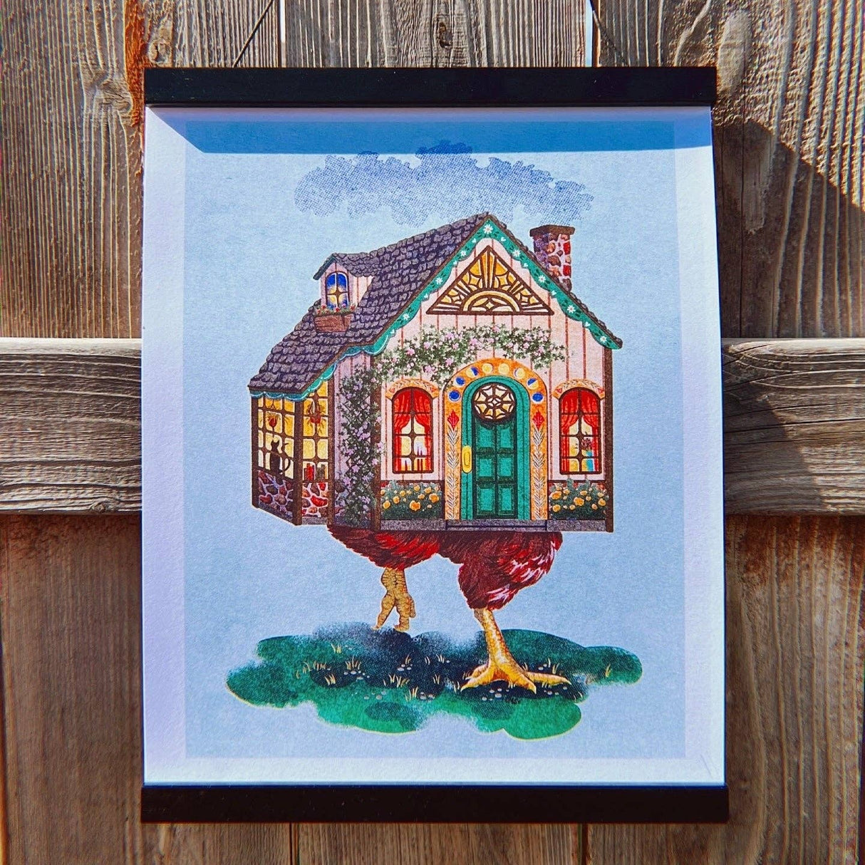 Baba Yaga Art Print