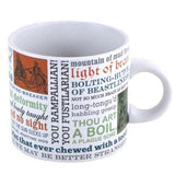 Shakespeare Insults Coffee Mug