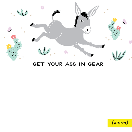 Ass In Gear Notepad