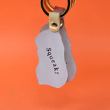 Leather Guinea Pig Keyring