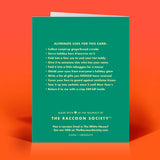 Act Like We're Not High Christmas Card