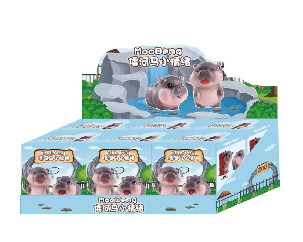 Hippo Figurine Blind Box