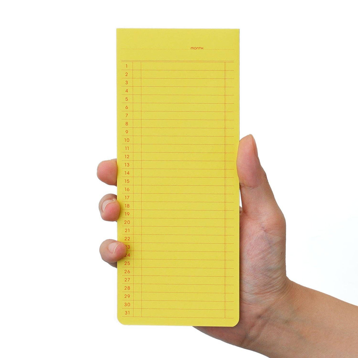 Sticky Memo Pad/ Monthly
