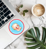 My Tummy Hurts & I’m Mad at the Government Sticker