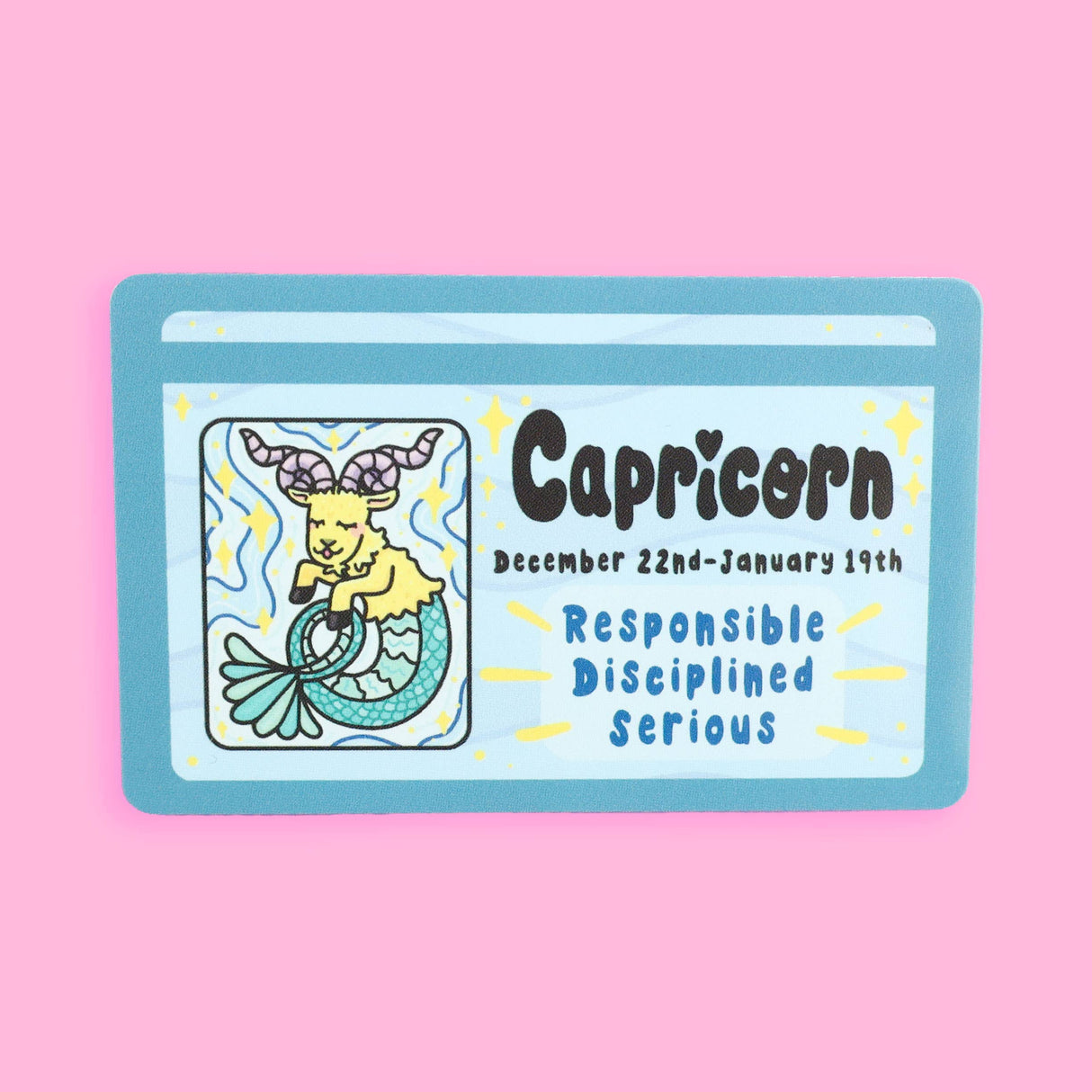 Capricorn Zodiac Fake ID Drivers License