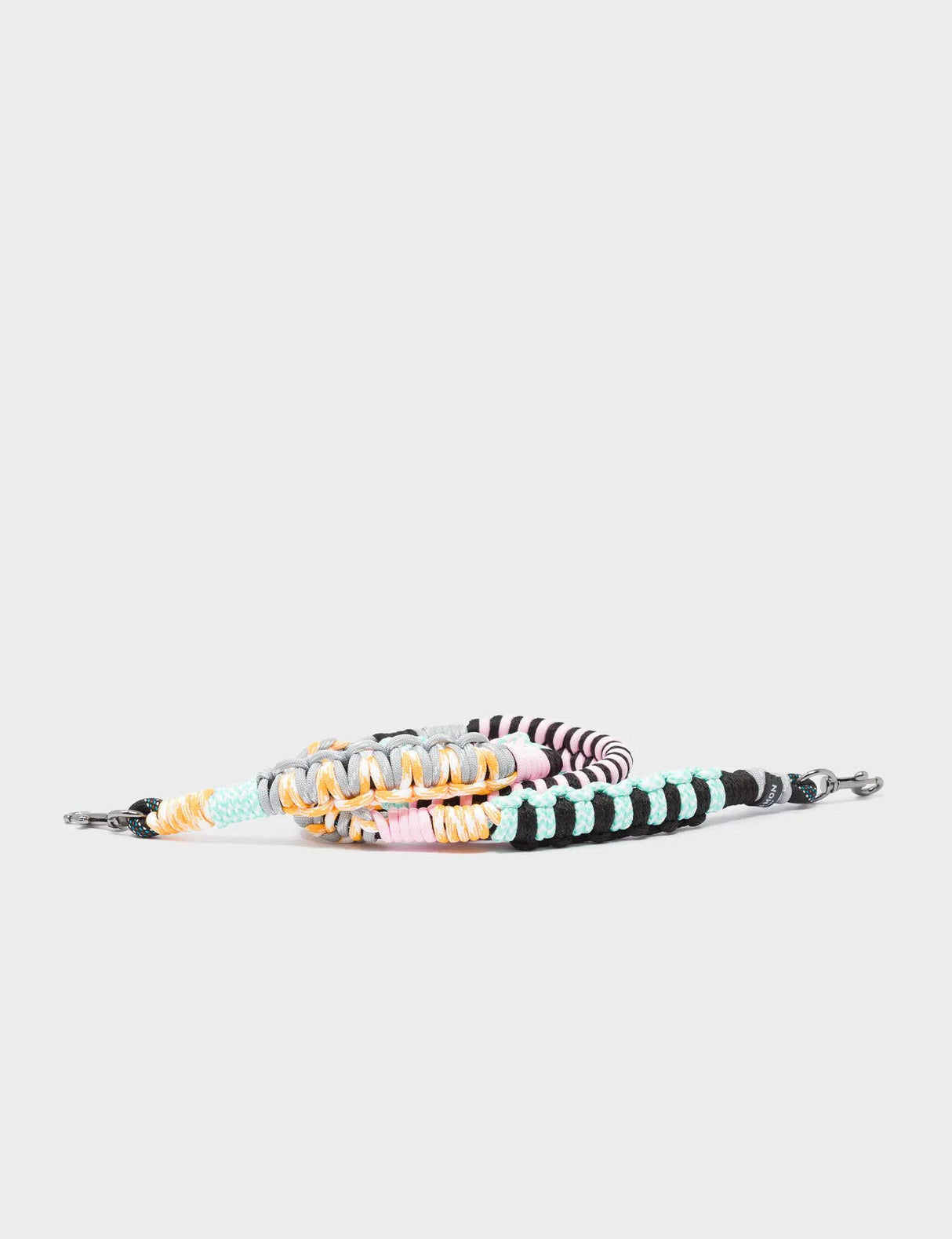 Detachable Shoulder Strap Yellow, Mint and Gray Handwoven Paracord