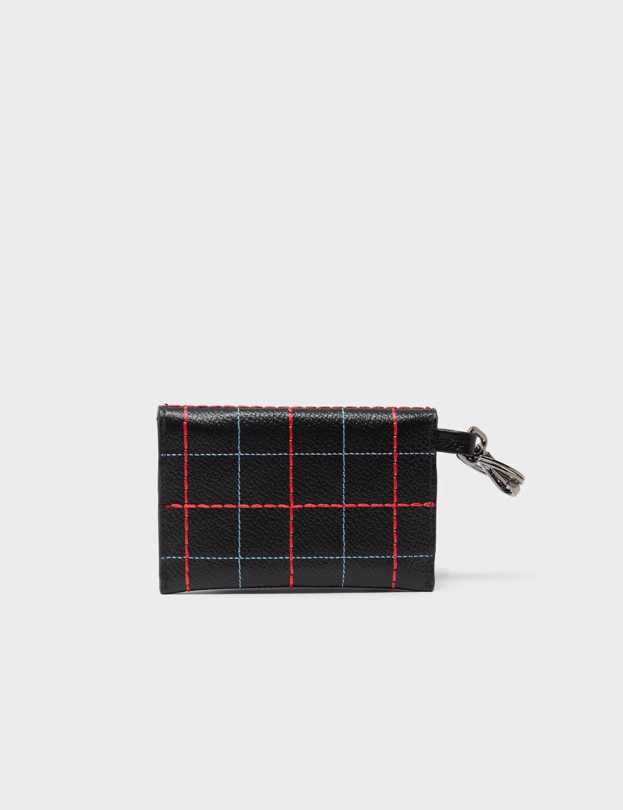 Fabian Black Leather Wallet - Lovestitch Design