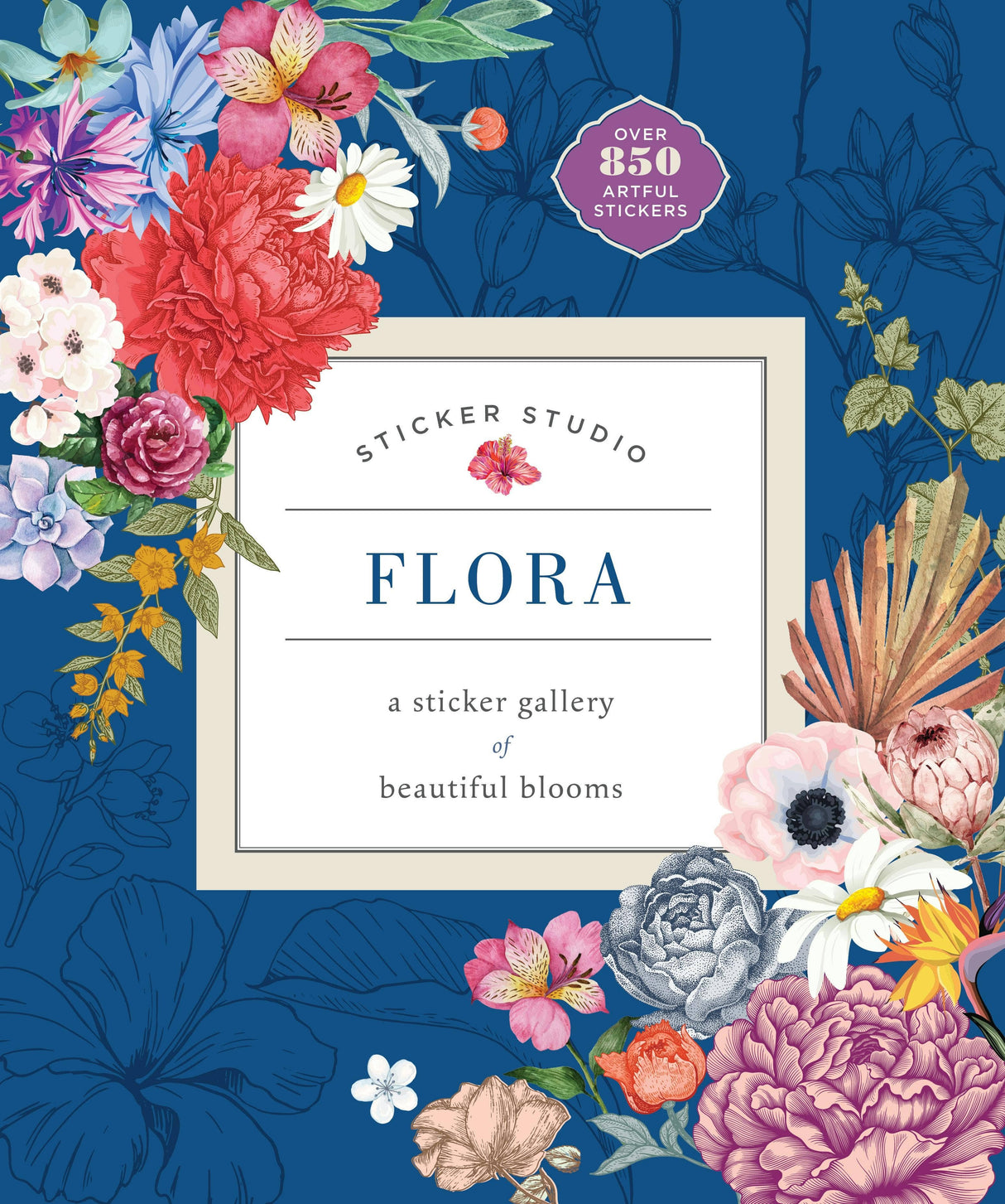 Sticker Studio: Flora: A Sticker Gallery Of Beautiful Blooms