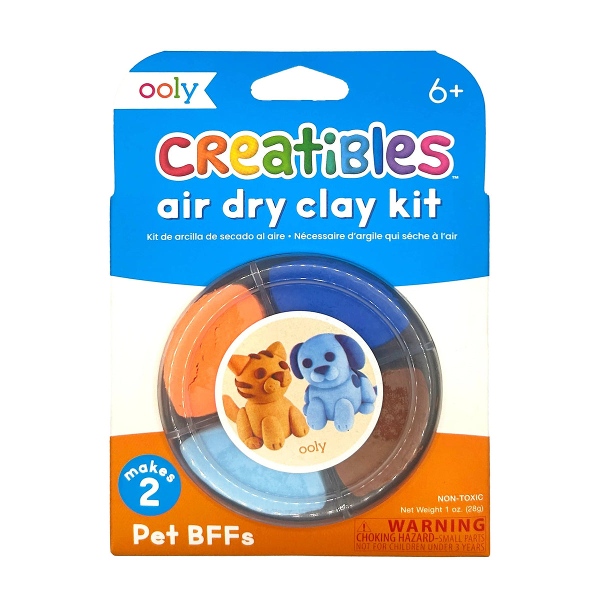 Pet BFFs Creatibles DIY Air-Dry Clay Kit