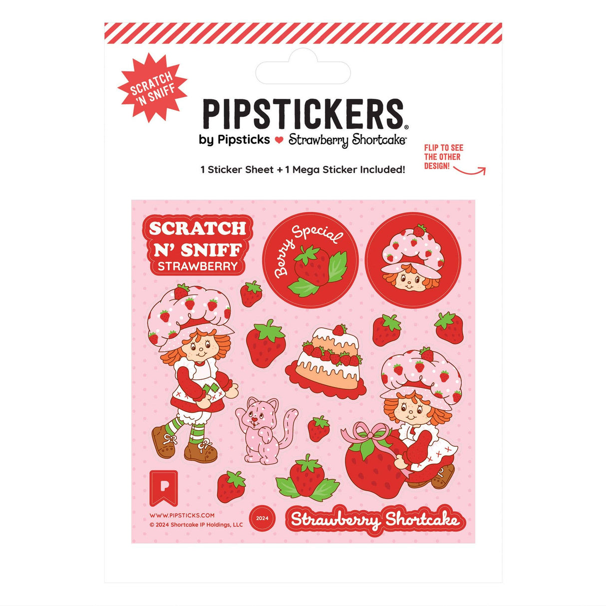 Strawberry Shortcake & Custard Scratch 'n Sniff