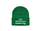 I Got Dicked Down in Kansas City Embroidered Winter Beanie