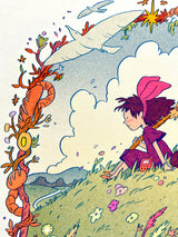 Kiki's Delivery Service Small Riso Print