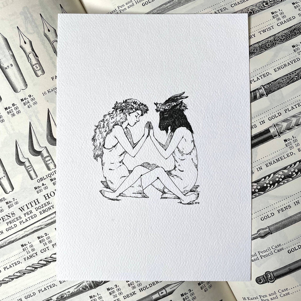 Sisters - 5x7" Print