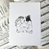 Sisters - 5x7" Print