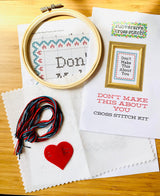 Not Today, Satan Cross-Stitch Kit