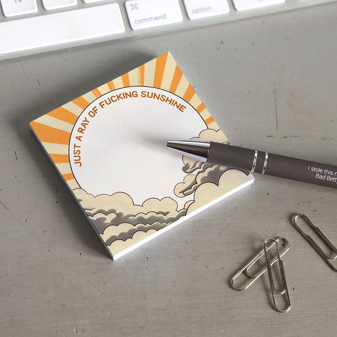 Ray of Sunshine Notepad