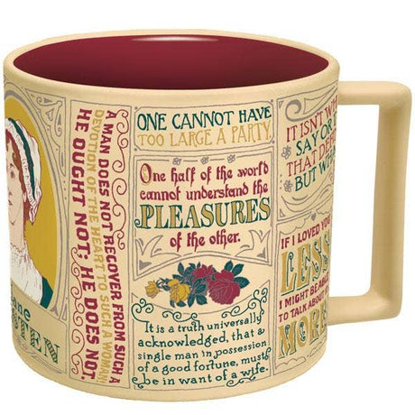 Jane Austen Quotes Coffee Mug