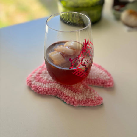 Hand Tufted Tooth Mug Rug