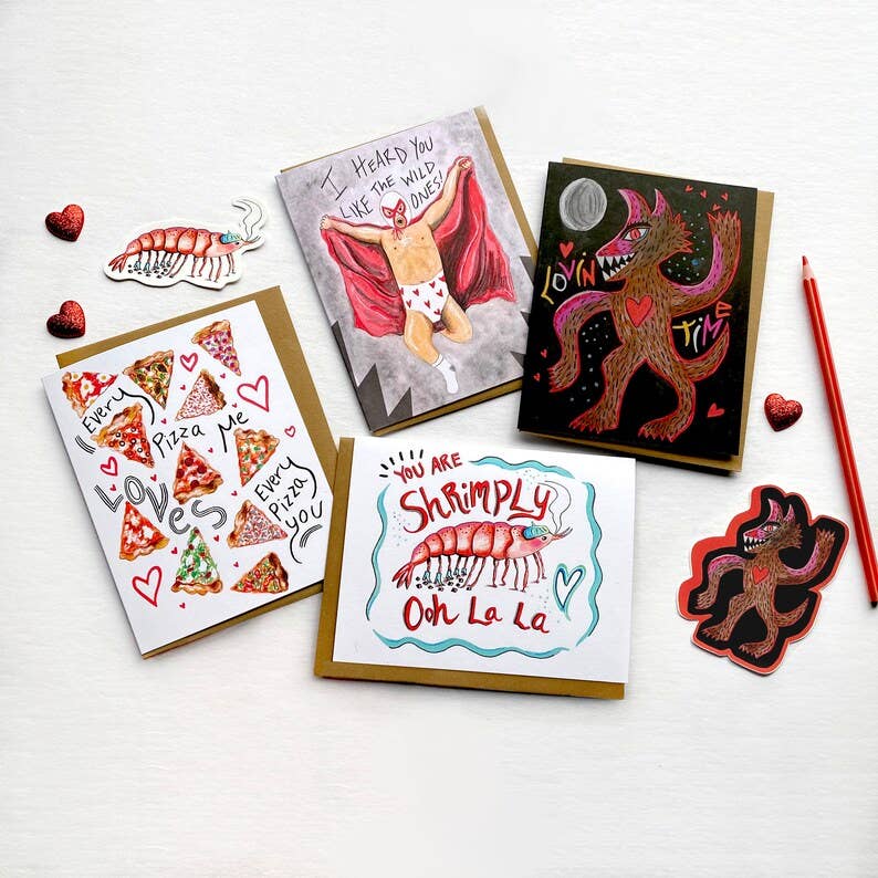 Wolf Love Greeting Card