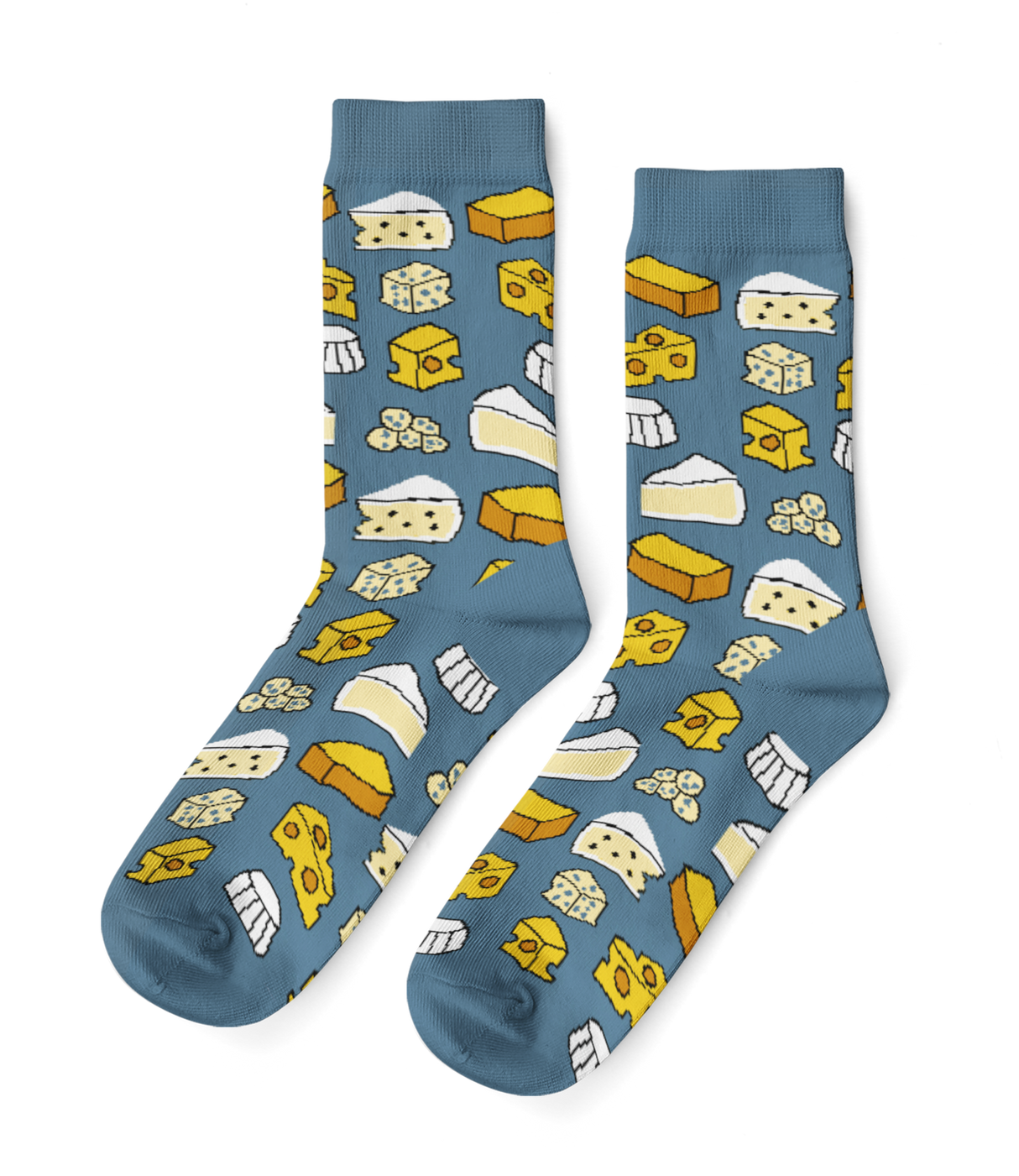 Small Cheese Crew Socks