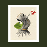 His Royal Highness Kermit the Frog 8x10 Art Print