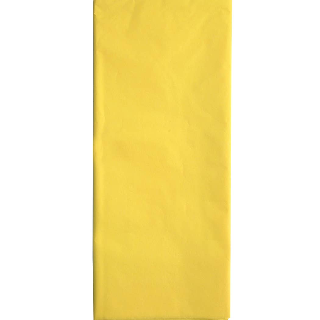 Plain Lemon Tissue Paper