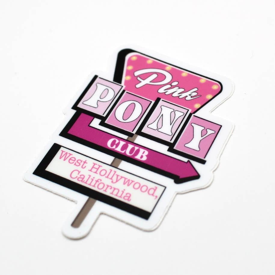 Pink Pony Club Sticker