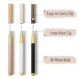 Luxury Pen Set, Black Ink