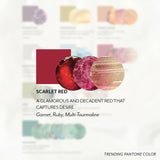 Genuine Ruby Self Love Toggle Necklace